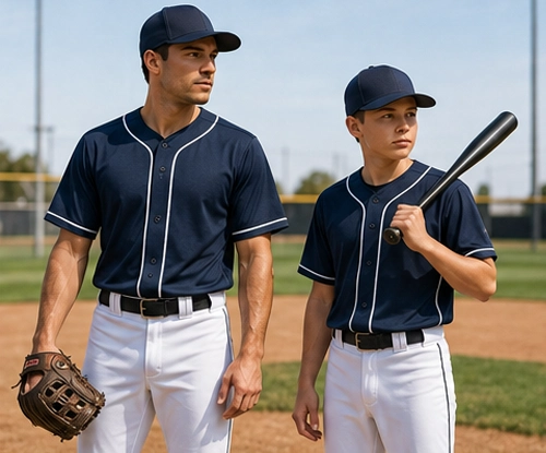Custom baseball uniforms for teams