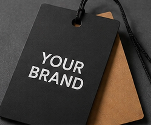 Custom hangtags for private label clothing