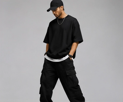 Custom oversized streetwear T-shirts