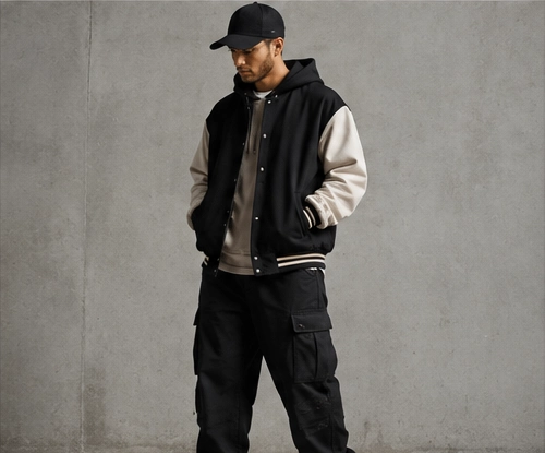 Custom streetwear varsity jackets